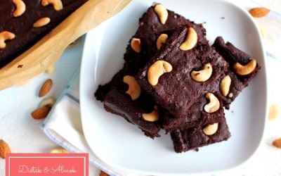 Zamatos céklás-kesudiós brownie liszt nélkül