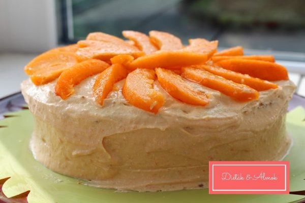 sárgabarack mascarpone túró torta szénhidrát diéta cukorbetegség inzulinrezisztencia