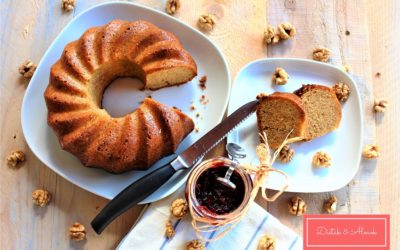 Illatos mandulás kuglóf egyszerűen