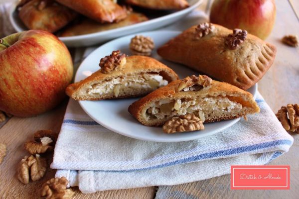 almás túrós párna desszert szénhidrát diéta cukorbetegség inzulinrezisztencia