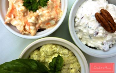 Kenceparty és cottage cheese