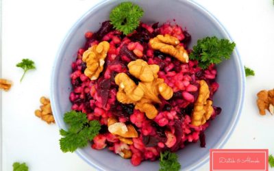 Céklás-diós bulgur, igazi ásványianyag bomba