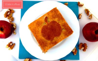 Pikáns feketeribizlis almáspite