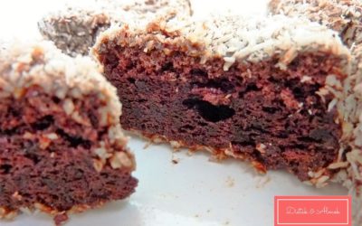 Duplacsokis kókuszkocka liszt nélkül