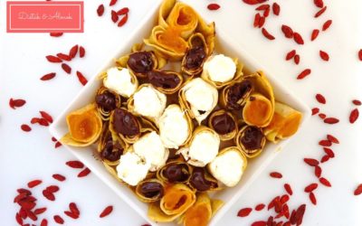 Kócos mandulás-szezámos palacsintafalatok