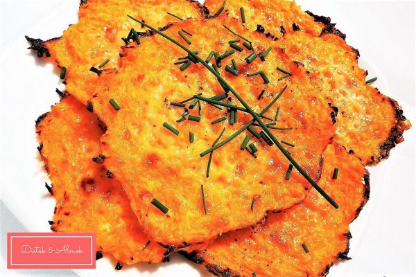parmezán répa falatkák szénhidrát diéta cukorbetegség inzulinrezisztencia