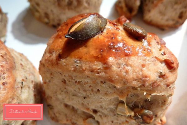 tökmagos juhtúrós pogácsa szénhidrát diéta cukorbetegség inzulinrezisztencia