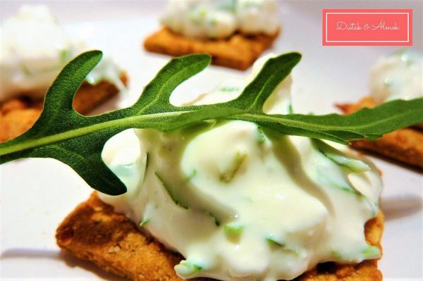 rukkolás cottage cheese kence szénhidrát diéta cukorbetegség inzulinrezisztencia