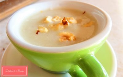 Csicsókaleves pirított mogyoróval