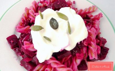 Isteni magos-céklás tészta