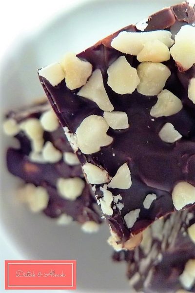 mandulás diós csokifalat desszert cukormentes lisztmentes gluténmentes szénhidrát diéta cukorbetegség inzulinrezisztencia 