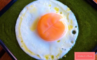 Vacsora 15 perc alatt: spenót tükörtojással