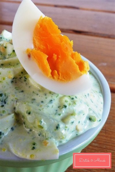 tojás brokkoli saláta szénhidrát diéta cukorbetegség inzulinrezisztencia