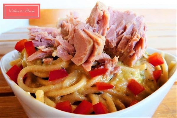 tökfőzelék tonhal tészta szénhidrát diéta cukorbetegség inzulinrezisztencia 