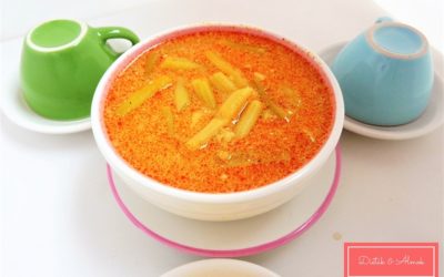 Egyszerű zöldbableves