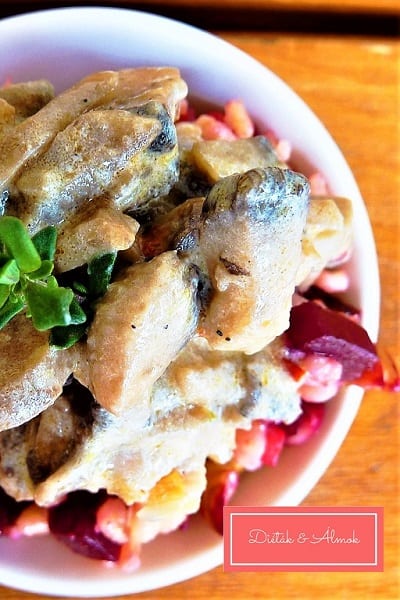 gombás csirke céklás bulgurral szénhidrát diéta cukorbetegség inzulinrezisztencia 