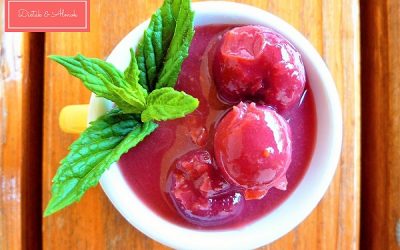 Egyszerű hideg meggyleves