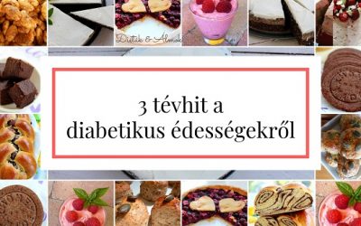3 tévhit a diabetikus édességekről